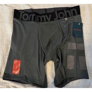 Tommy John Turbulence Grey Boxer Brief Sport Hammock Underwear Men's Size M NEW